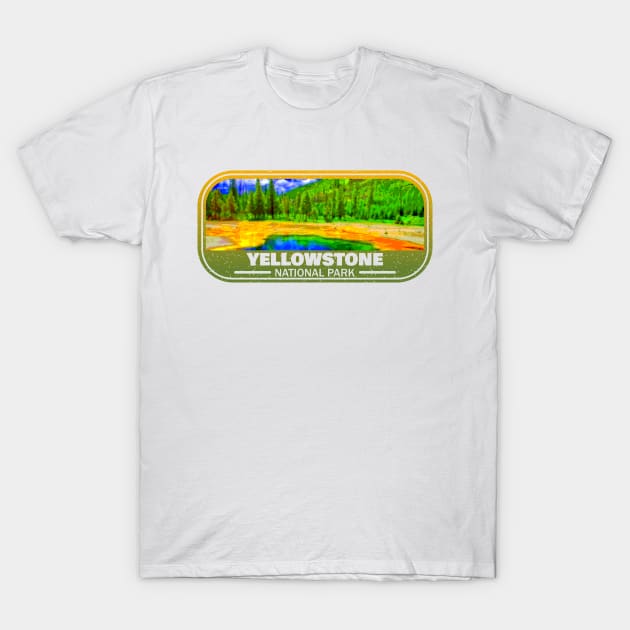 Yellowstone National Park, America T-Shirt by Jahmar Anderson